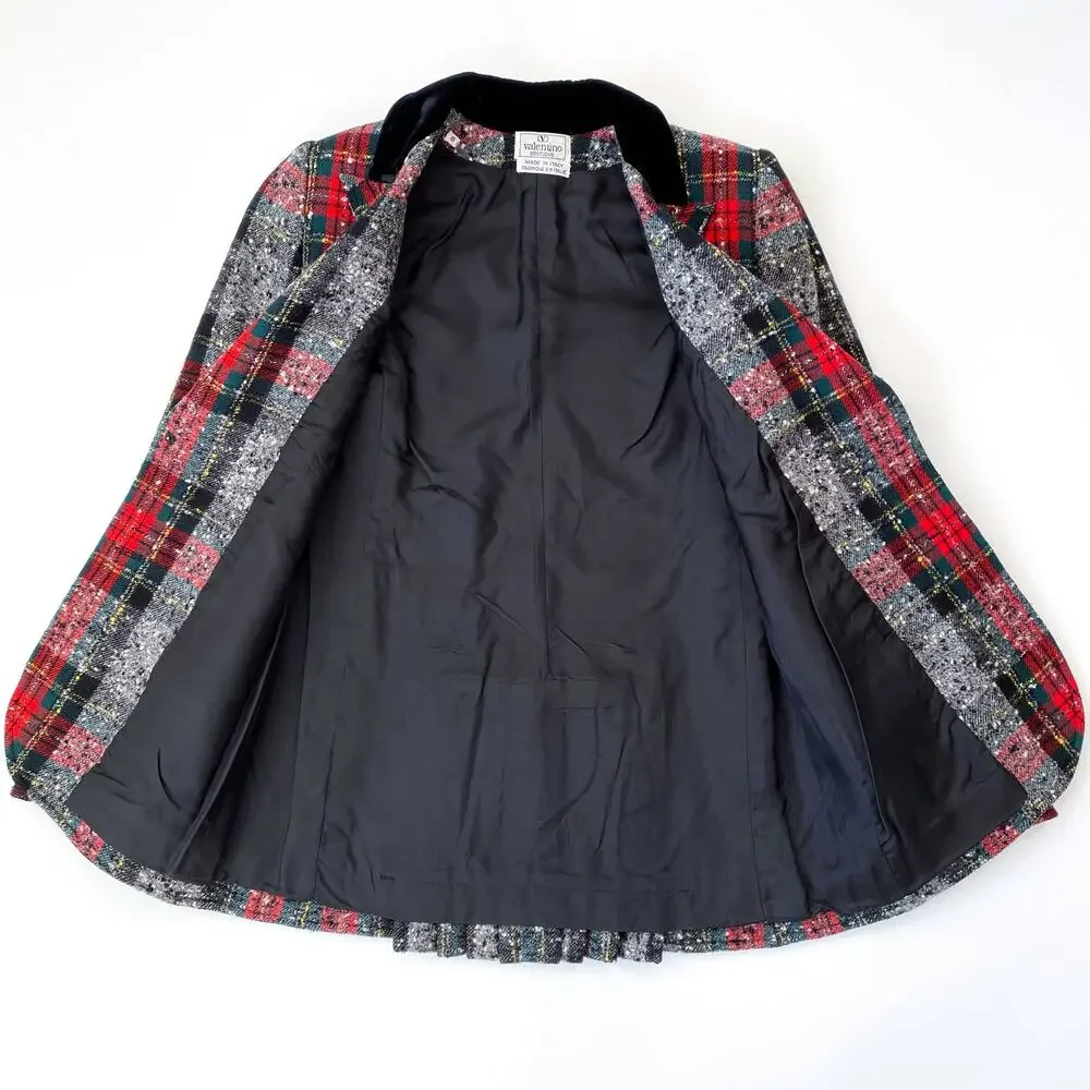 Valentino vintage plaid
